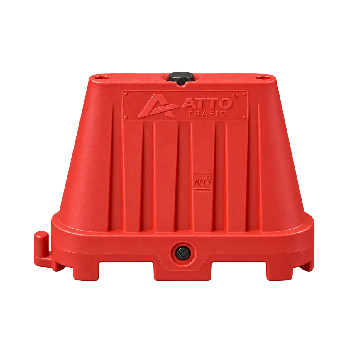 Parapet Lestabil tip New Jersey, 100x40x70 cm, Rosu