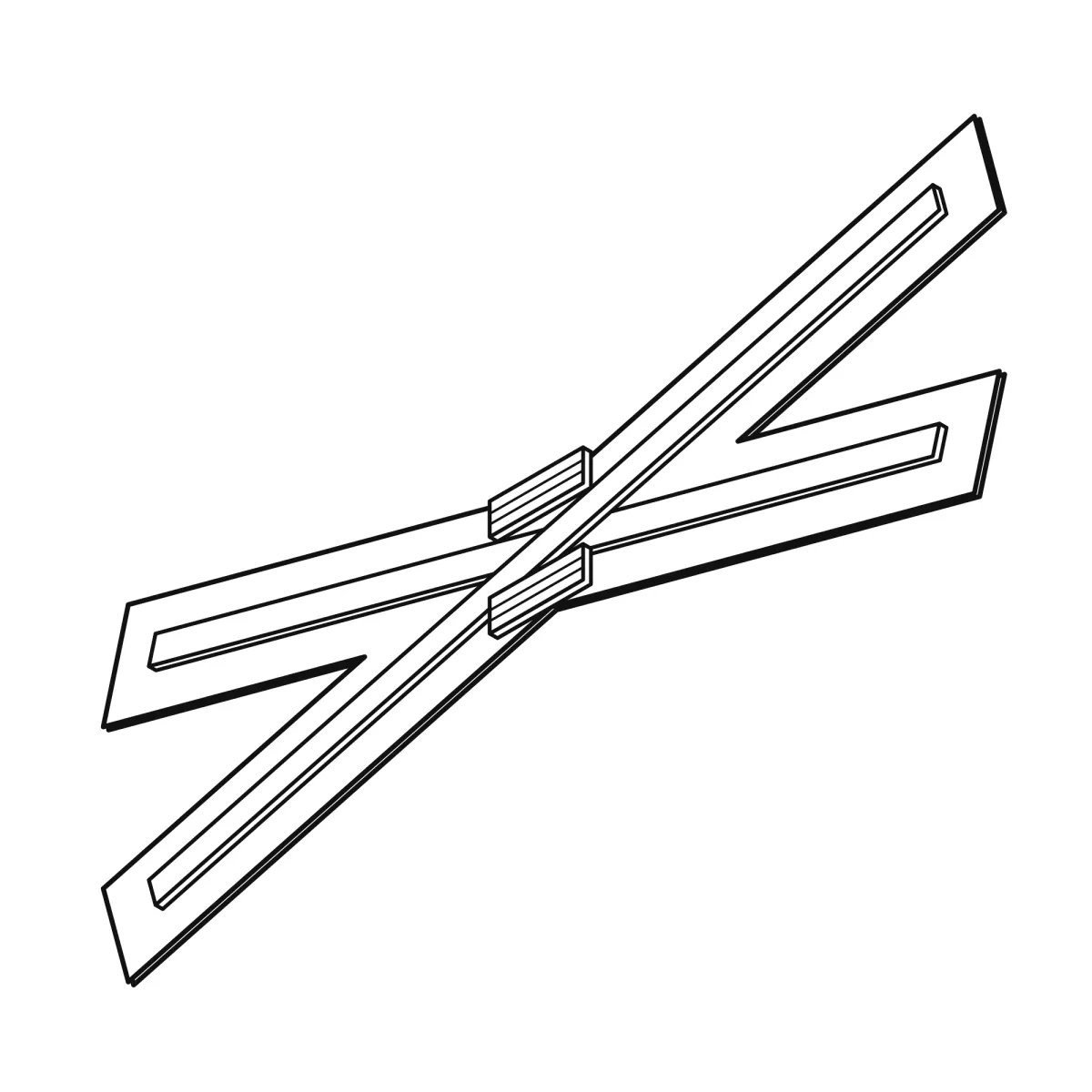 A47 Sign – Level Crossing, Single Track, No Barriers, Class I - imaginea 3