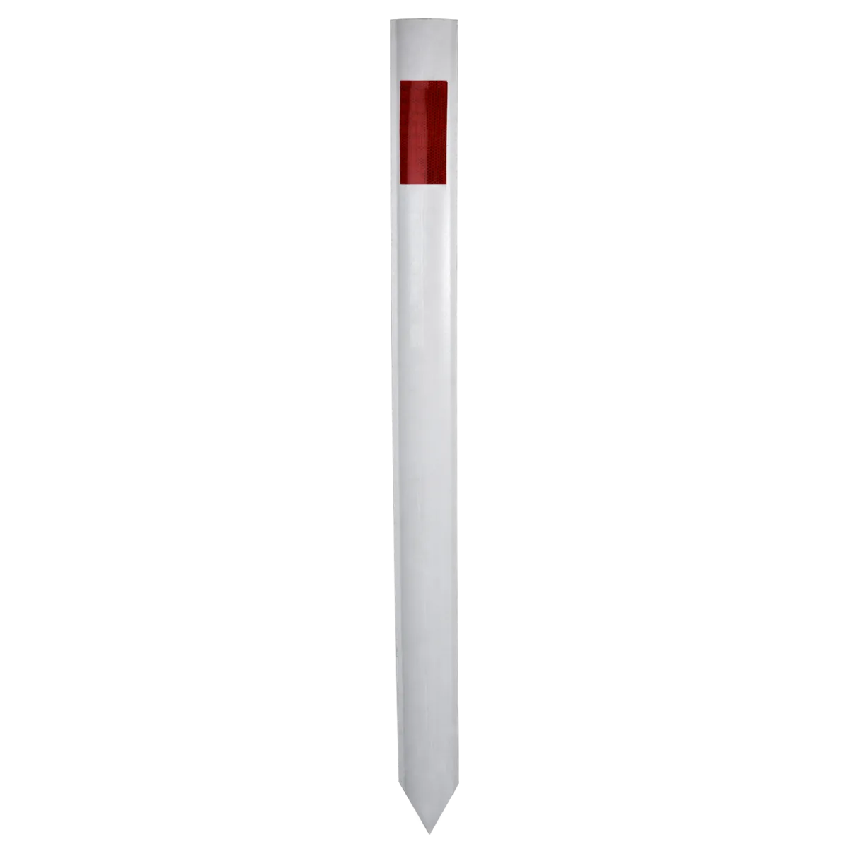 Stâlp de Ghidare Lamelar cu Folie Reflectorizantă, 130 cm
