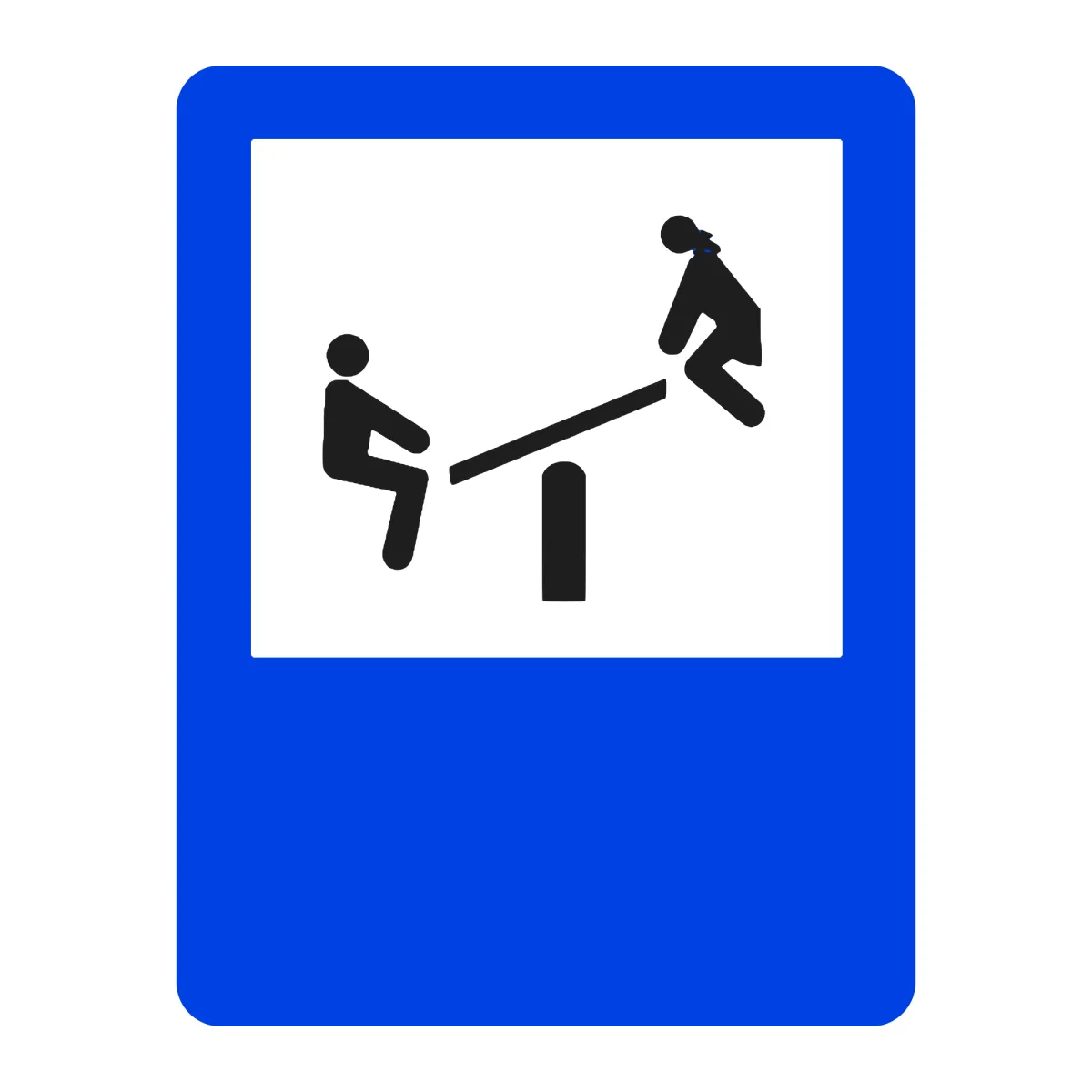 Indicator G53 – Loc de joacă pentru copii, 50x65 cm, Clasa I
