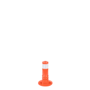 Stâlp Delimitator Flexibil din PE, 30 cm, Portocaliu