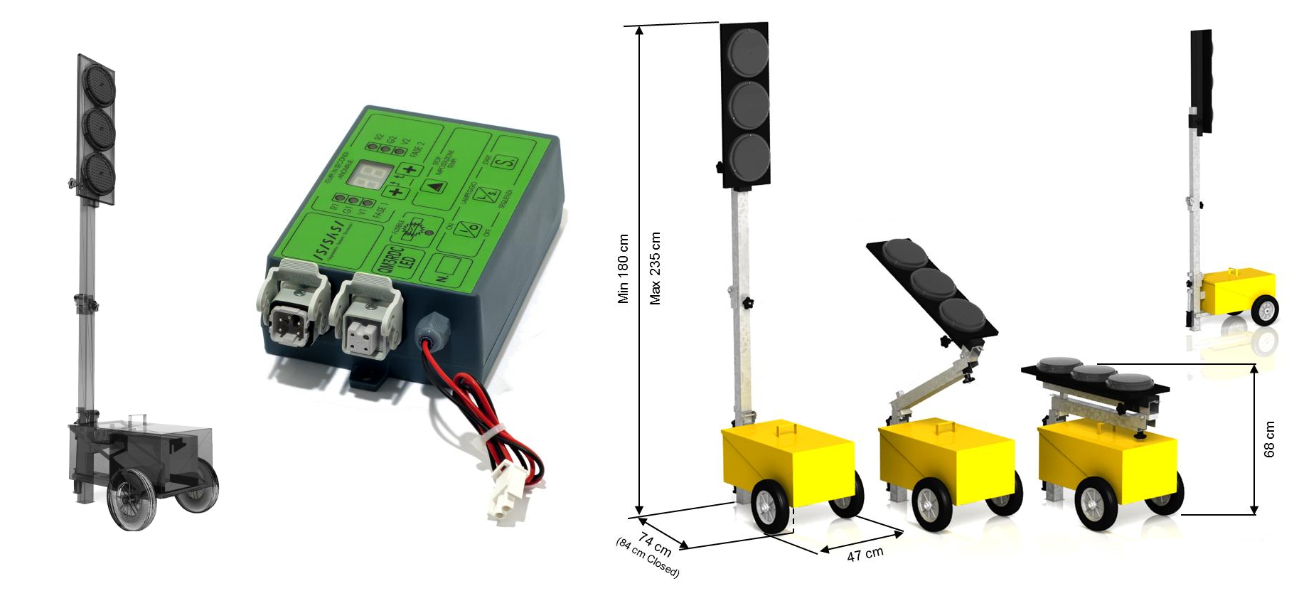 Semafoare mobile