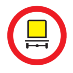 C43 - Accesul interzis vehiculelor care transporta marfuri periculoase