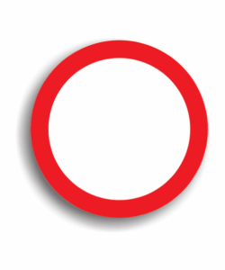 Circulația interzisă în ambele sensuri, indicatoare rutiere