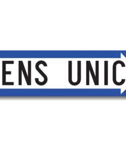 Sens unic (Dreapta), indicatoare rutiere