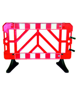 ATE 12510 - Gard Semnalizare Lucrari, 150x100 cm, Roșu