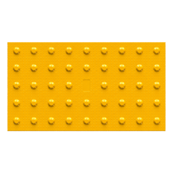 ATE 8014 - Marcaj Tactil (STOP) pentru Nevazatori, Galben, 30x60 cm